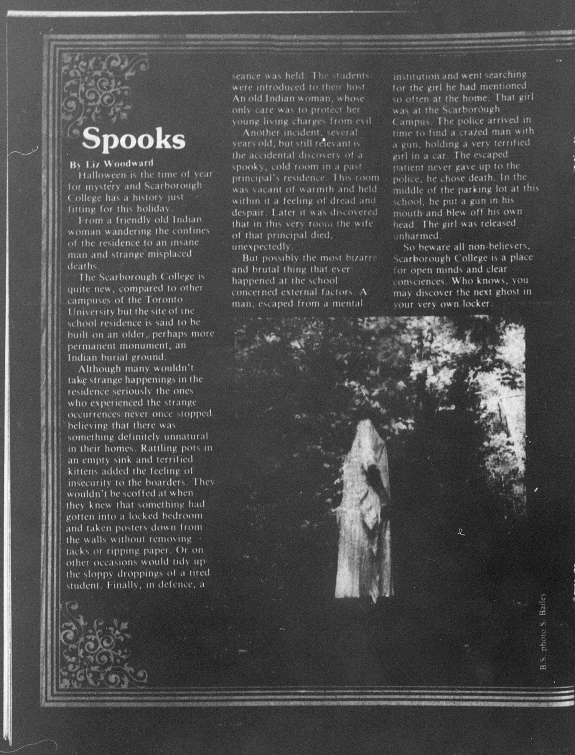 Spooks, Balcony Square Oct. 1979